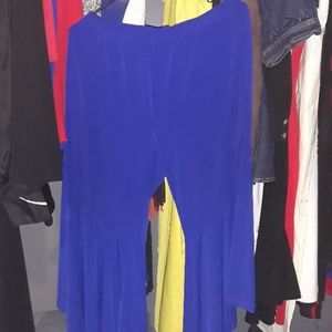 Love Jane Blue Assymetrical Pants